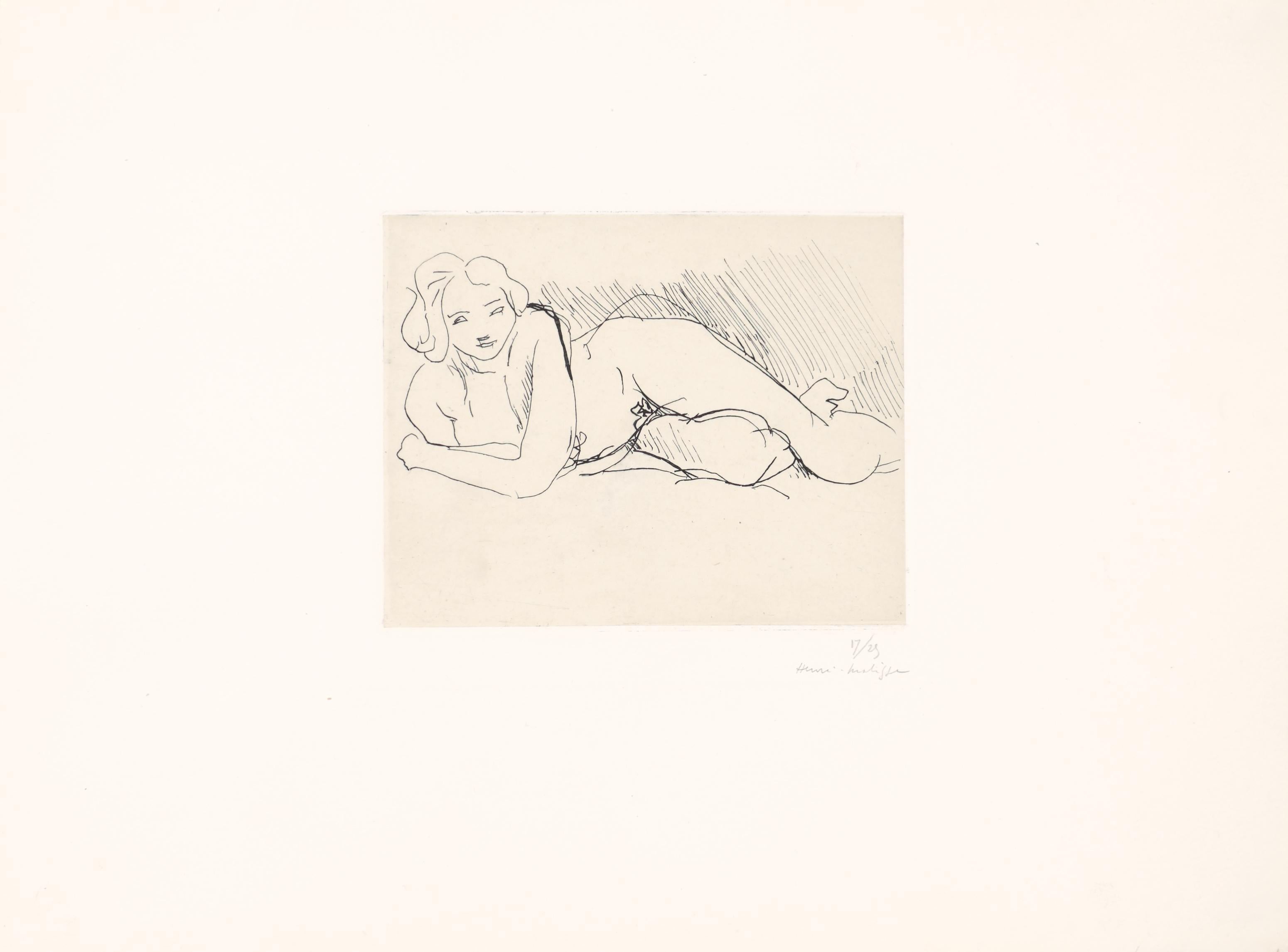 Henri Matisse Nude Print - Nu couché
