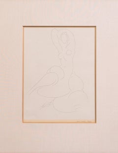 'Nu pour Cleveland', acquaforte cinese, firmata dall'artista, 56/250