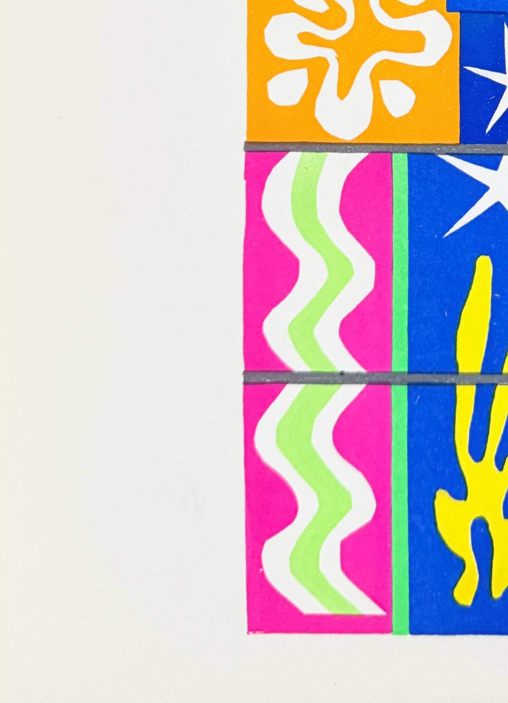 Henri Matisse (1869-1954) - Nuit de Noël

Litografia del 1958.

Dimensioni dell'opera: 35,5 x 26,4 cm

Editore: Tériade, Parigi.

Prima edizione originale.

L'opera è in condizioni eccellenti.