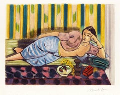 Odalisque au Coffret Rouge (Odalisque with Red Box)