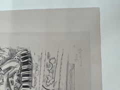 Odalisque, brasero et coup de fruits