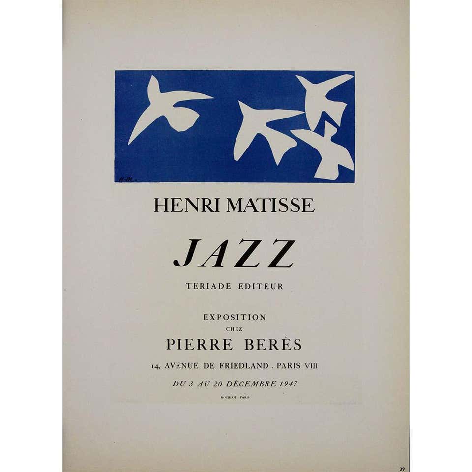 Henri Matisse Original Lithographs - 834 For Sale on 1stDibs | matisse ...