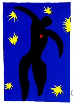 Original Henri Matisse Jazz  Centre Georges Pompidou exhibition poster
