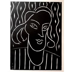  Original Linocut - Henri Matisse - Teeny 