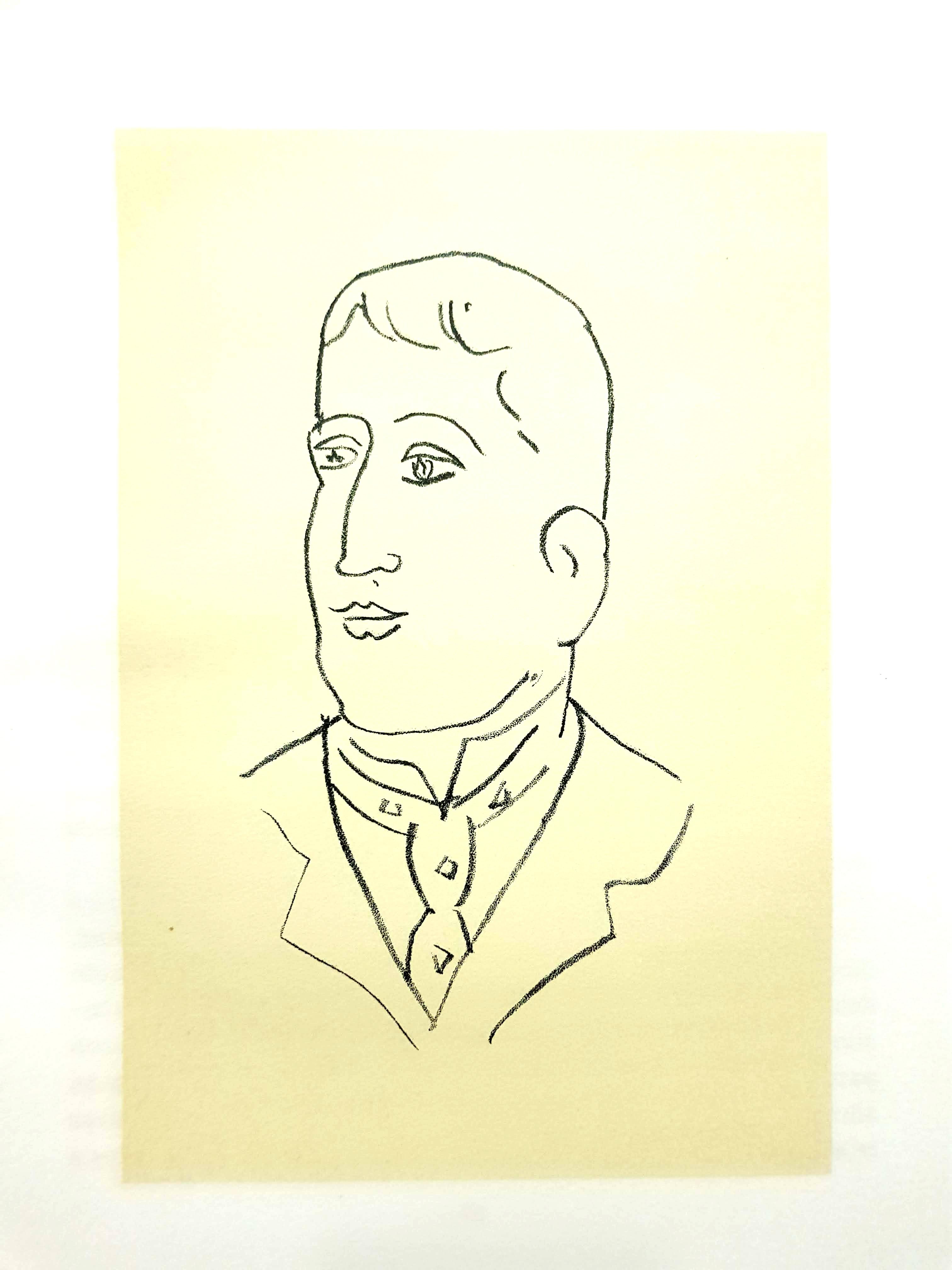 Guillaume Apollinaire - Print by Henri Matisse