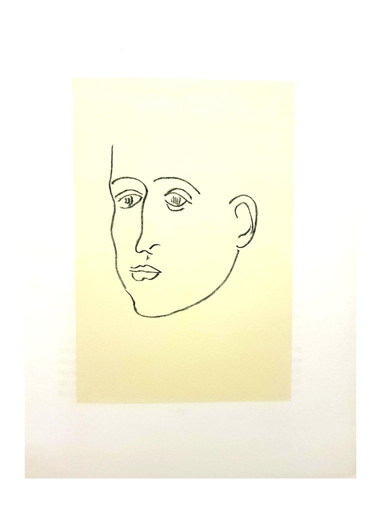  Original Lithograph - Henri Matisse - Apollinaire For Sale 2