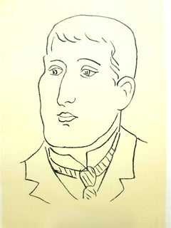 Vintage  Original Lithograph - Henri Matisse - Apollinaire