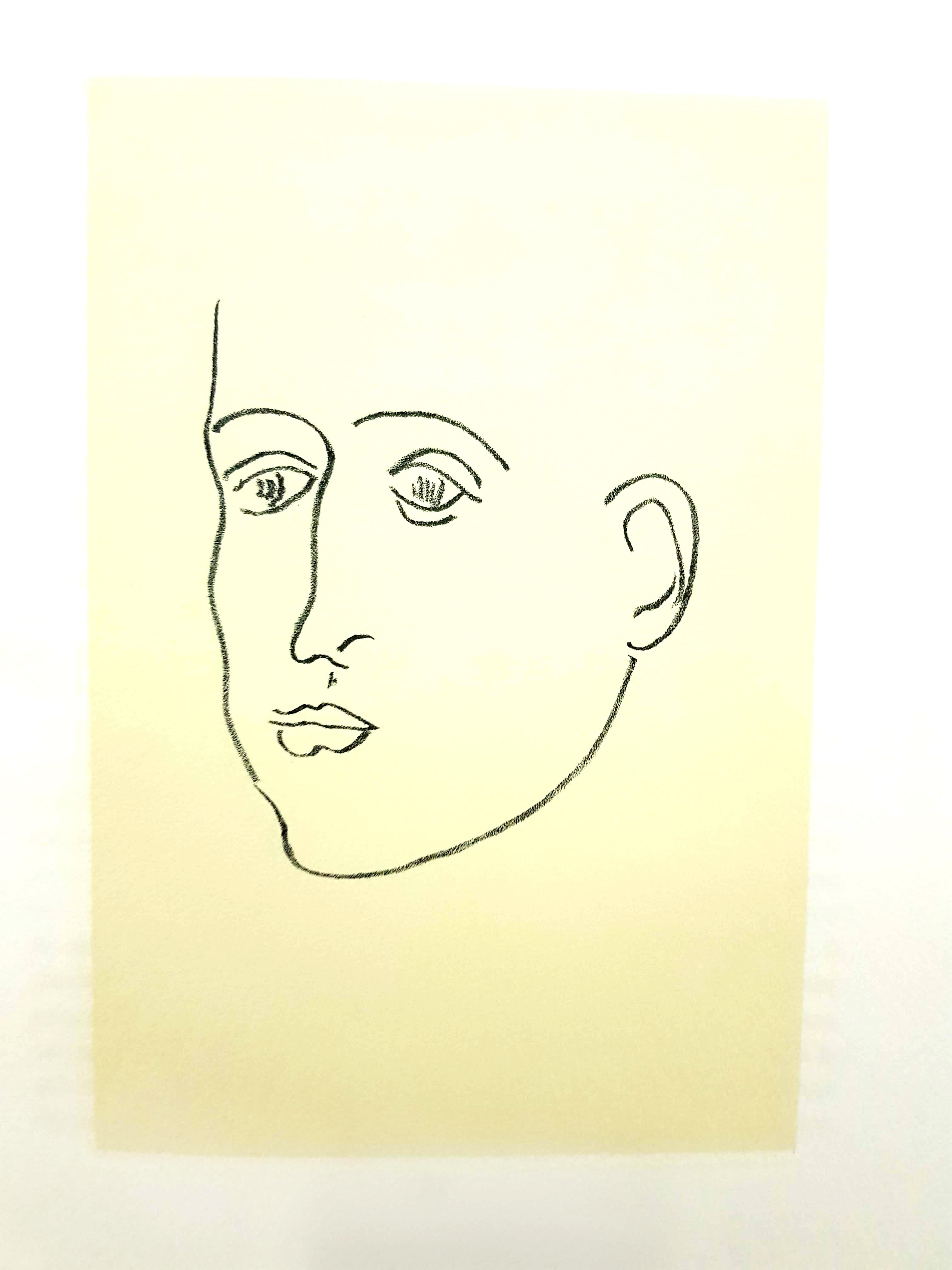  Original Lithographie – Henri Matisse – Apollinaire