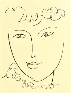 Original Vintage Art Exhibition Advertising Poster Henri Matisse La Pompadour