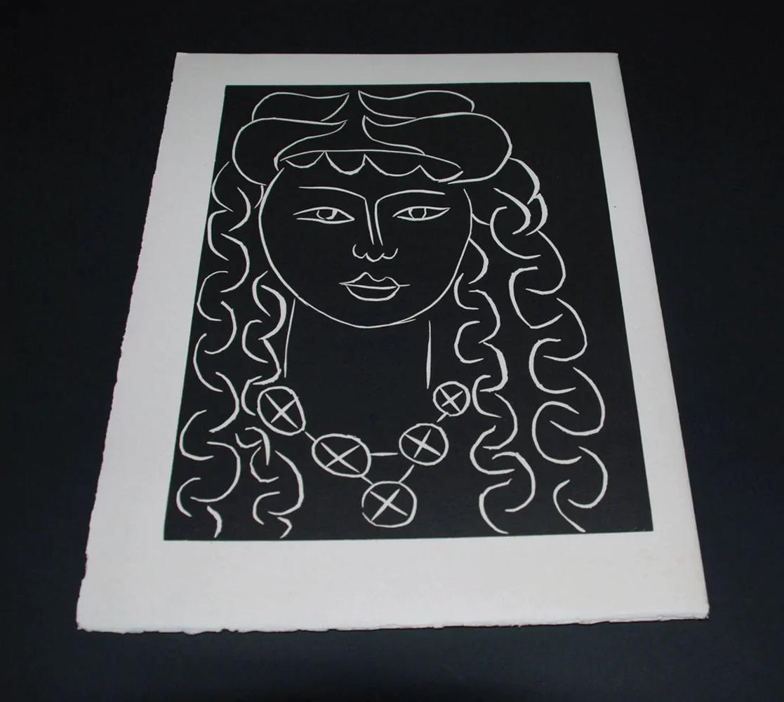 Pasífae Frontispicio - Print Moderno de Henri Matisse