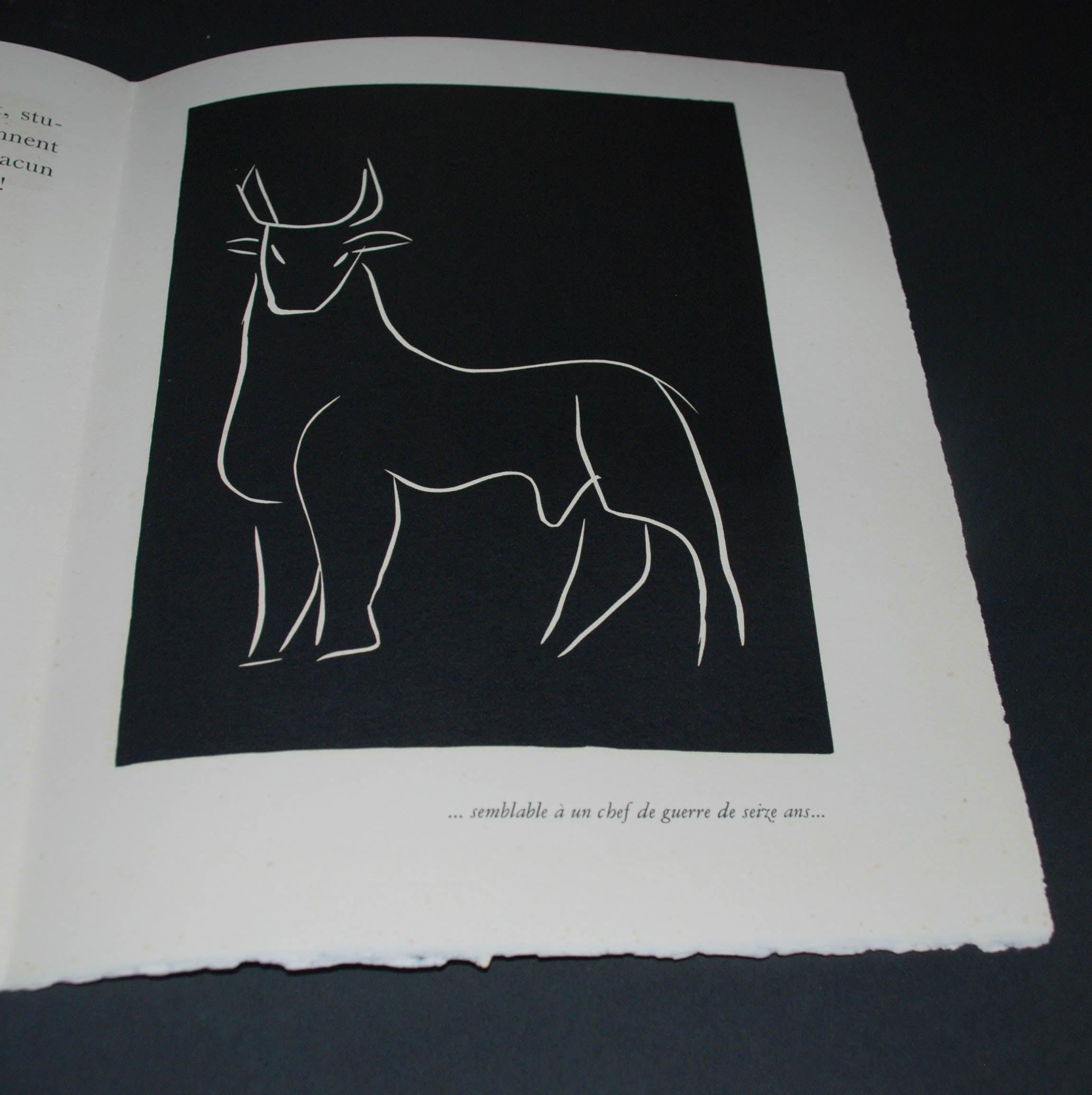 Pasiphae Plate 11: Semblable á un chef de guerre de seize ans - Print by Henri Matisse