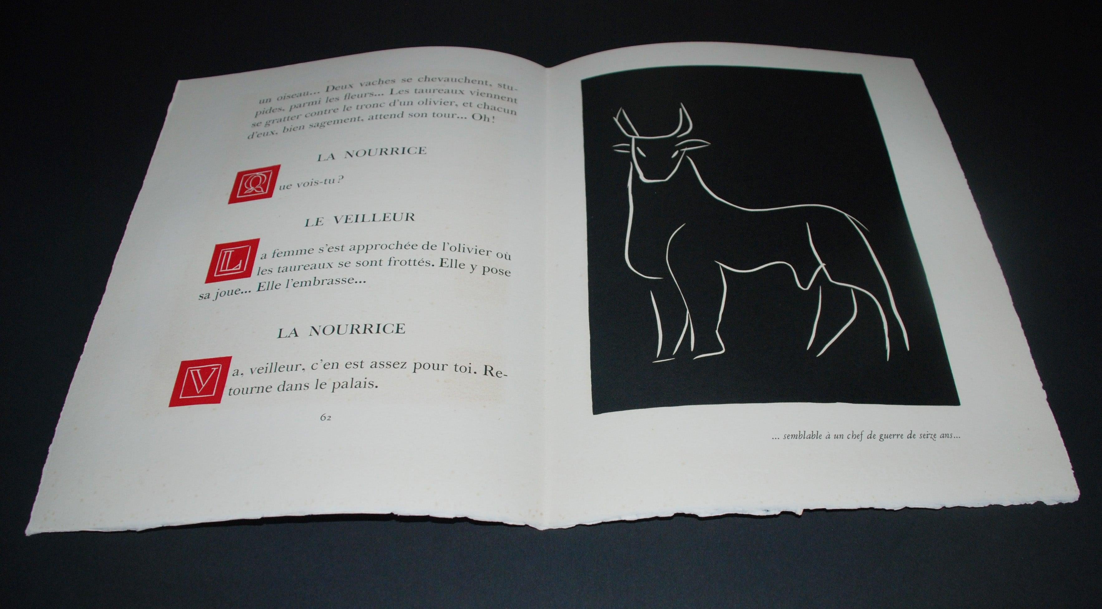 Pasiphae Plate 11: Semblable á un chef de guerre de seize ans - Modern Print by Henri Matisse