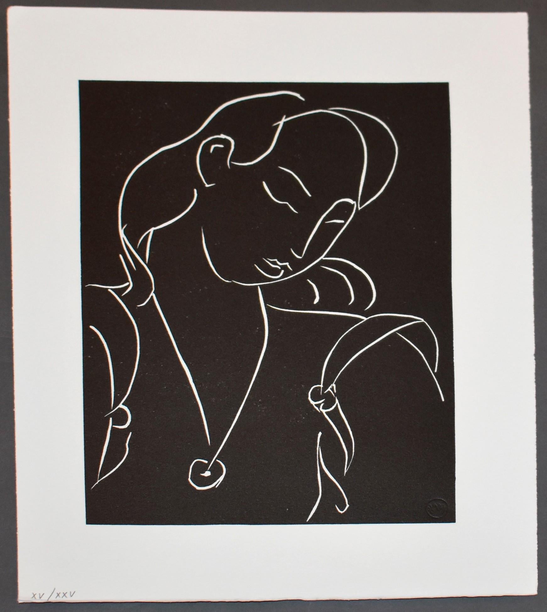 Pasiphae Plate 24 - Modern Print by Henri Matisse