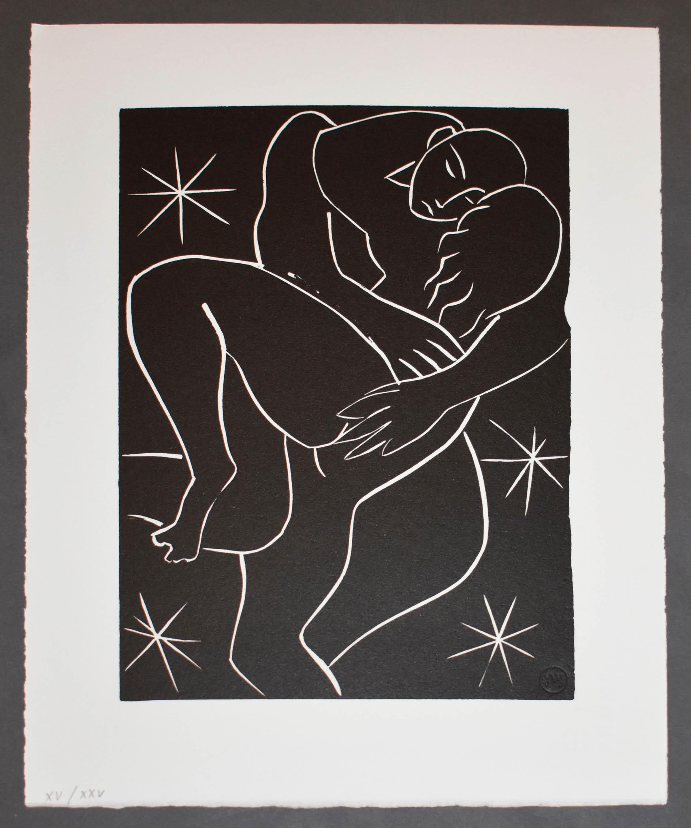 Henri Matisse Portrait Print - Pasiphae Plate 32