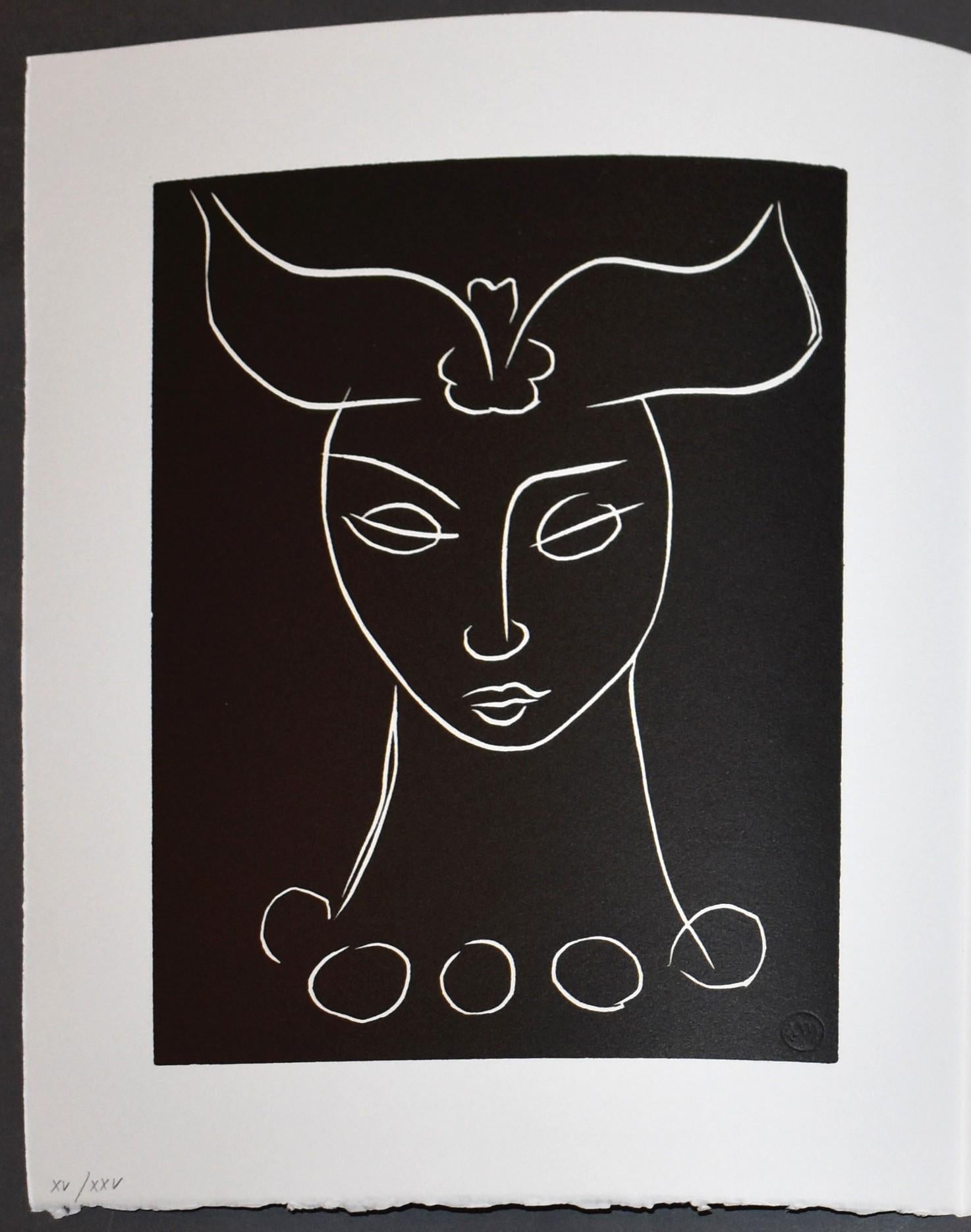 Henri Matisse Portrait Print - Pasiphae Plate 44