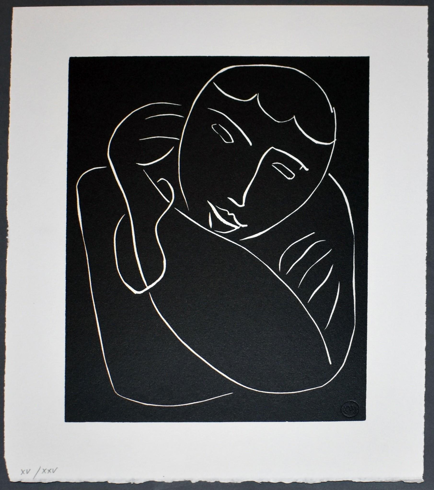 Henri Matisse Portrait Print - Pasiphae Plate 54