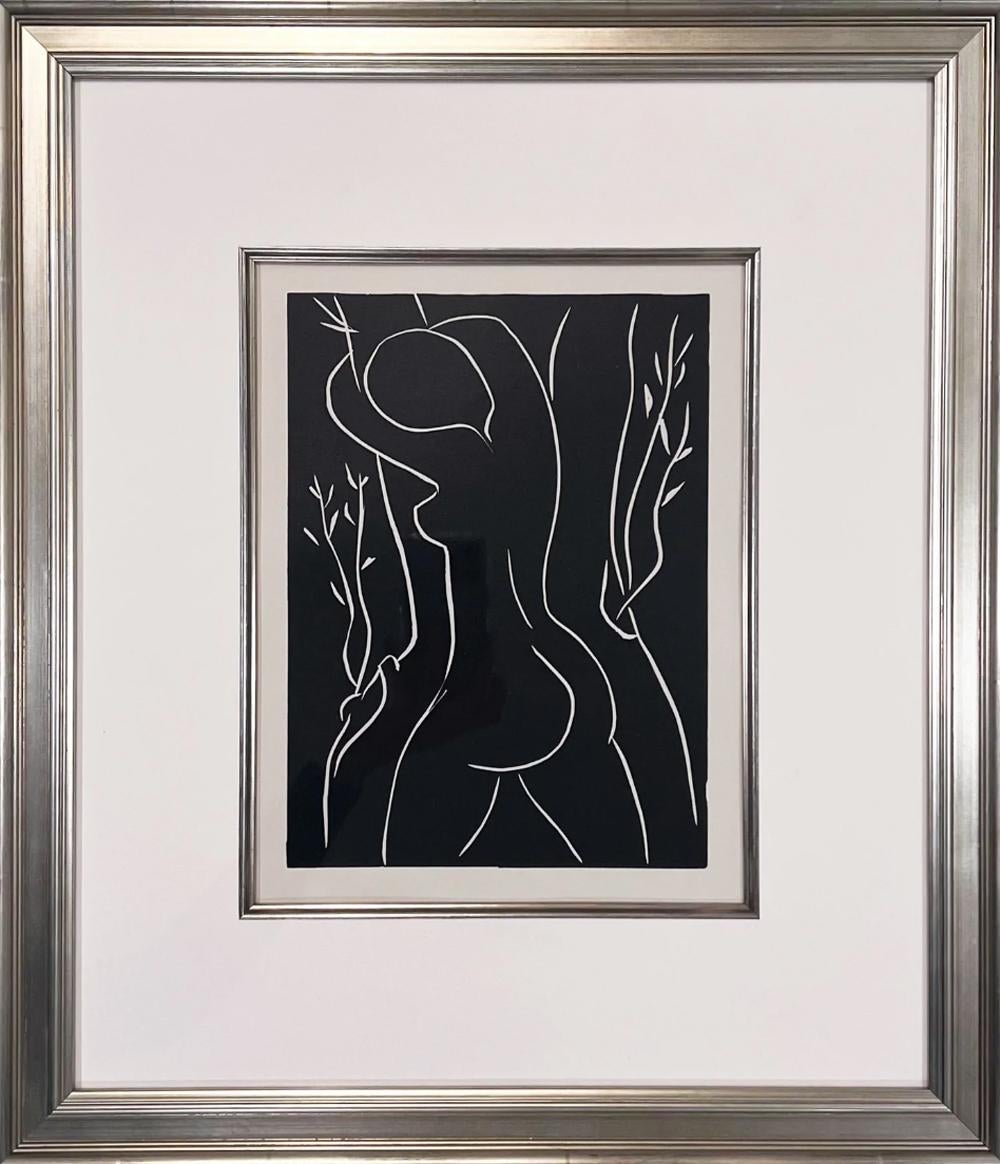 Henri Matisse Figurative Print - Pasiphae Plate 9: Elle y pose sa joue, elle l'embrasse (She Lays Her Cheek, She 