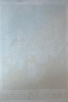 Plum Blossoms 1948, 1971, rare offset lithograph poster published in Switzerland