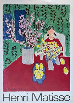 Plum Blossoms 1948, 1971, offset lithograph poster published in Zurich Switzerla