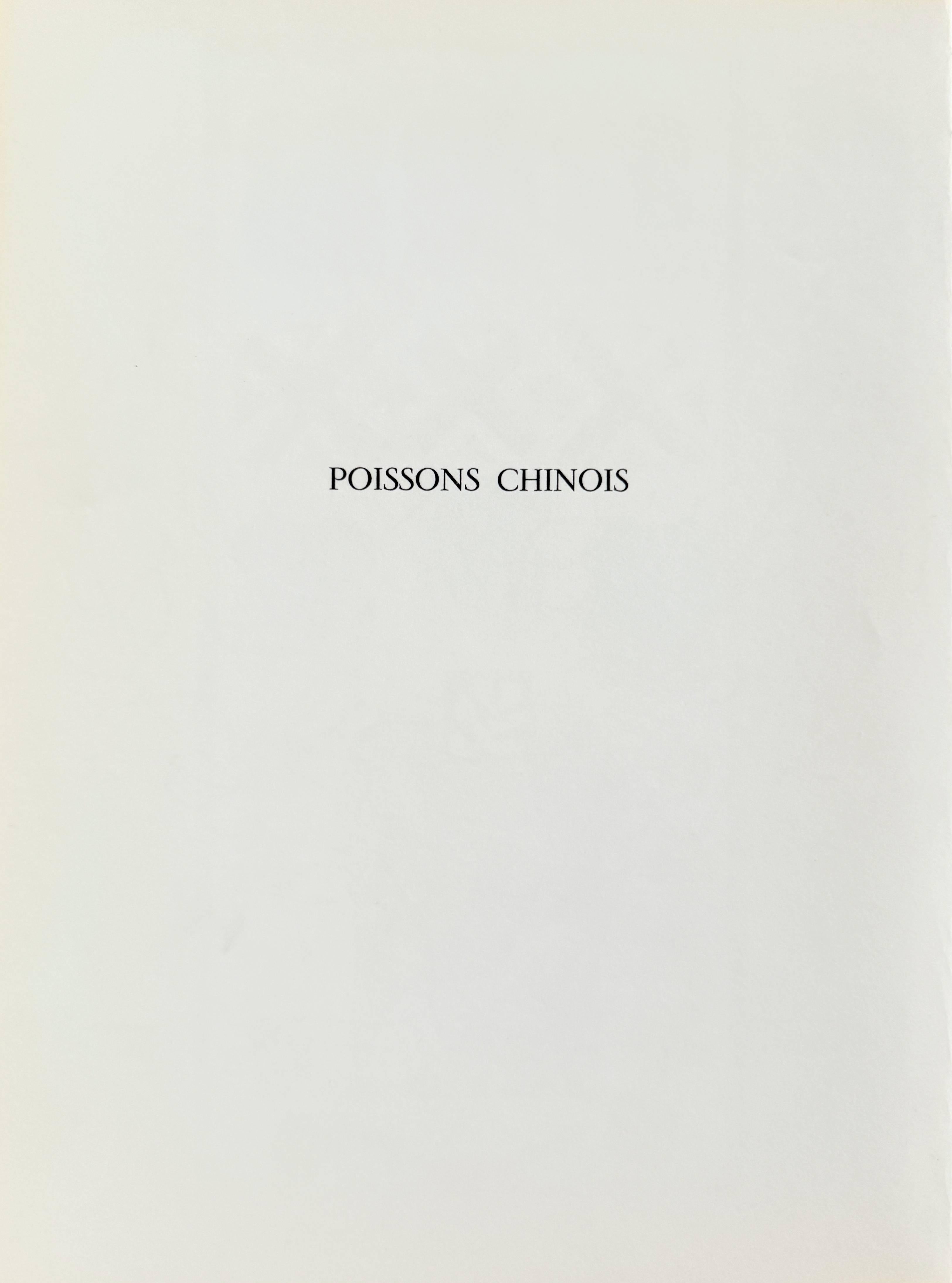 Poissons Chinois - Print di Henri Matisse