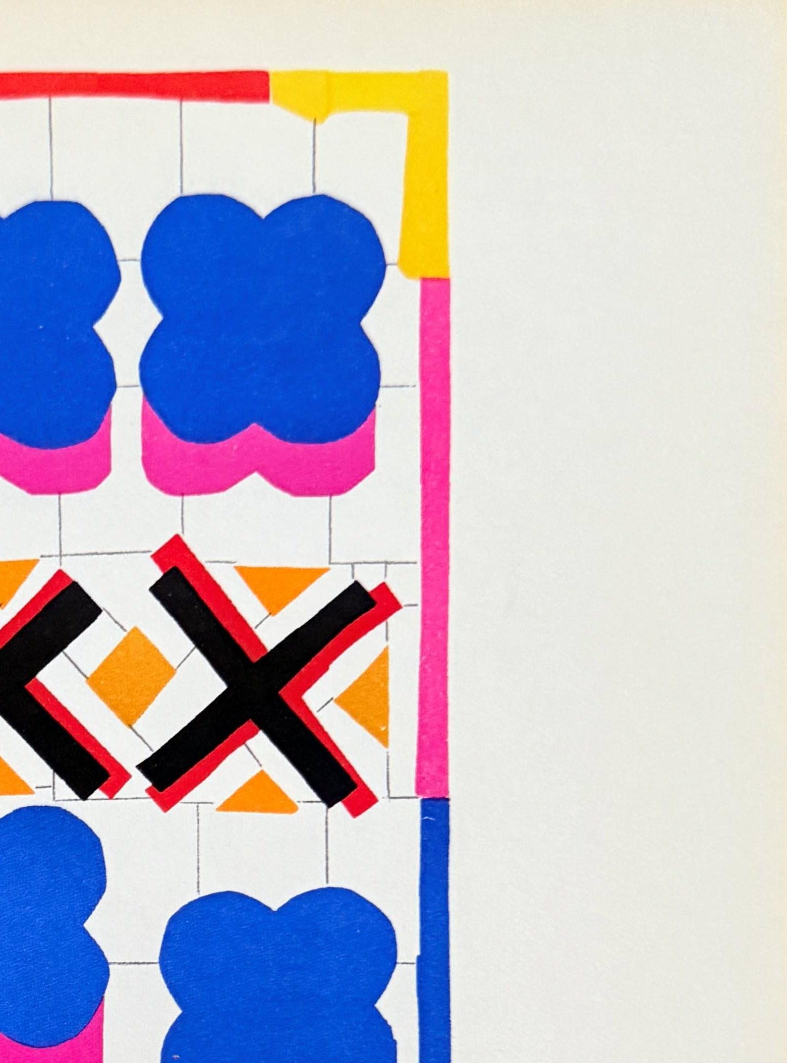 Poissons Chinois - Print Beige di Henri Matisse