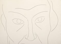 Portrait of Baudelaire, Etching Paper by Henri Matisse