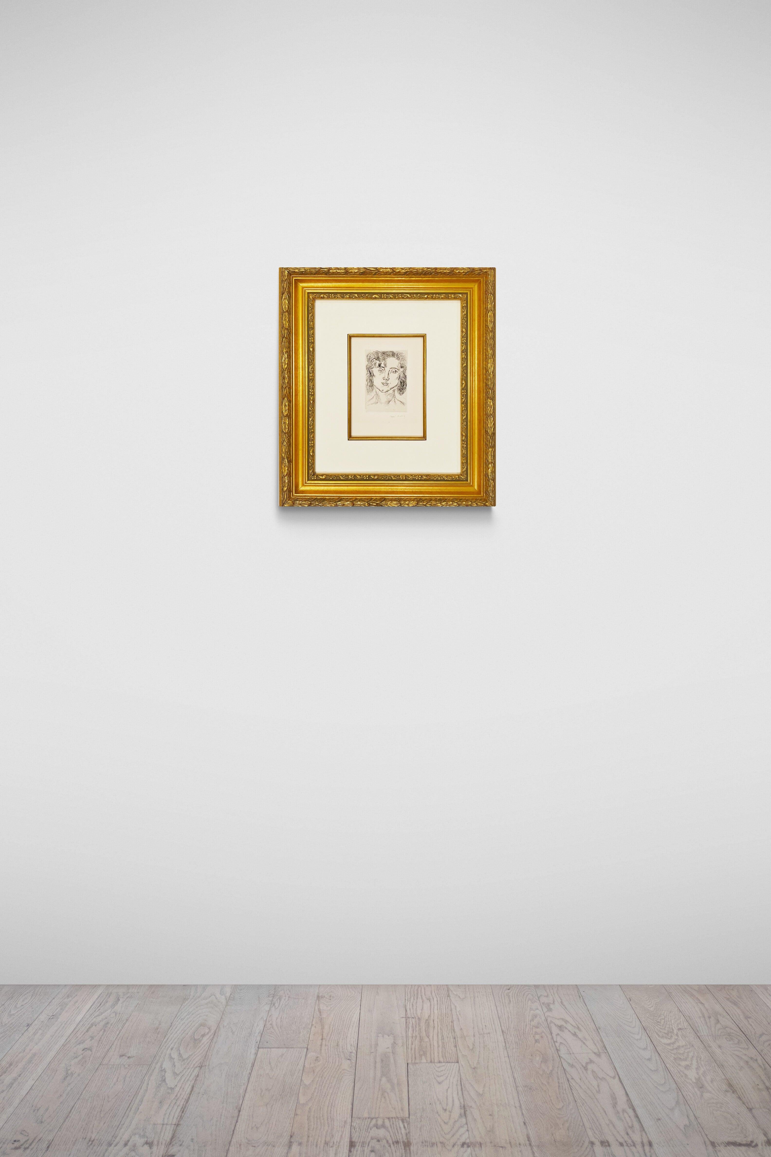 Portrait of Mlle. Marguerite Matisse (Cinquante Dessins) 3