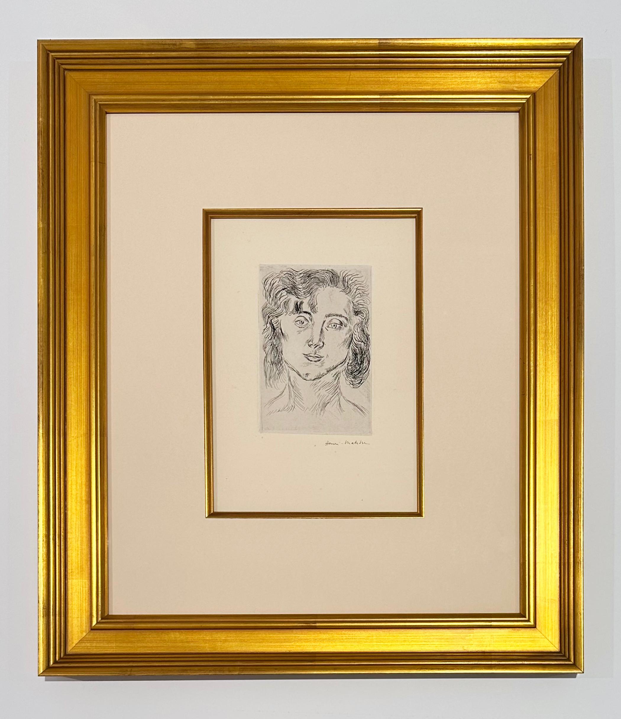 Portrait of Mlle. Marguerite Matisse - Print by Henri Matisse