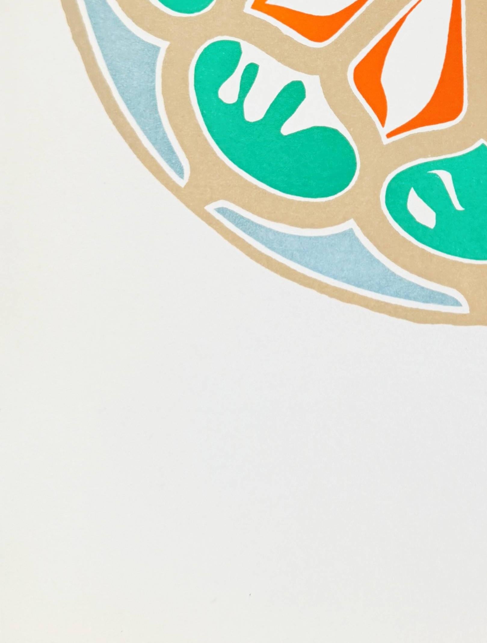 Rosace - Beige Print par Henri Matisse