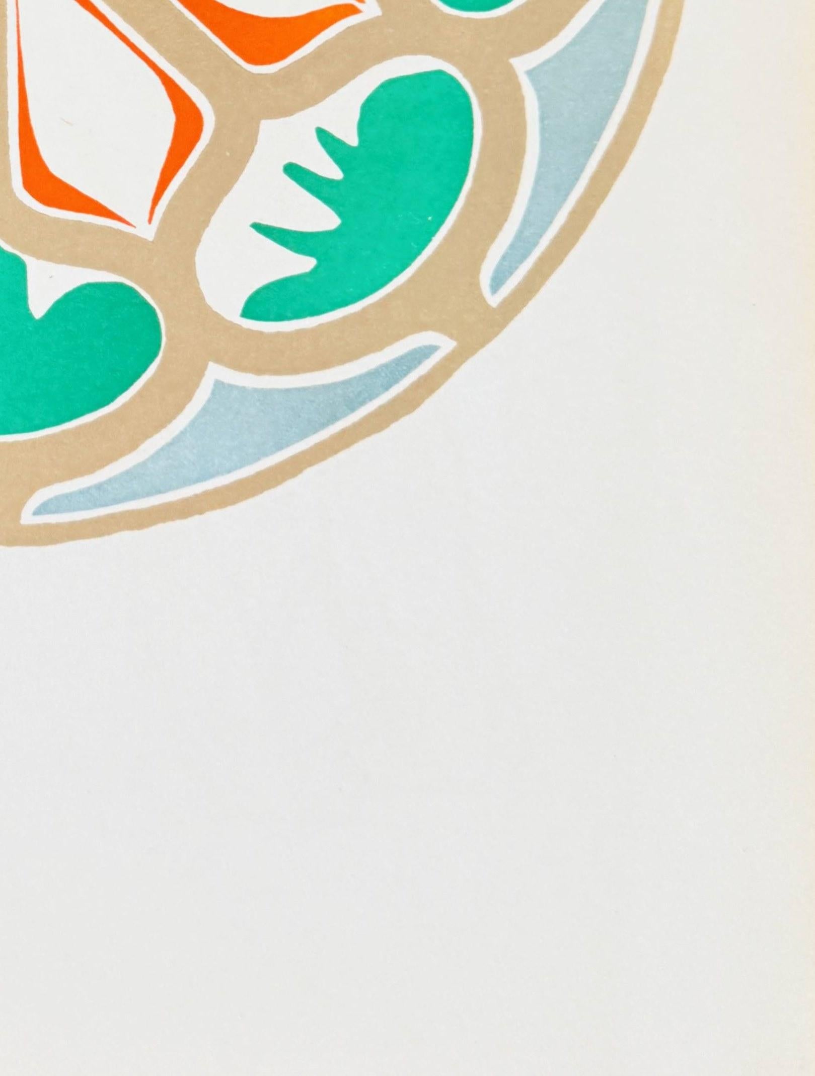Henri Matisse (1869-1954) - Rosace

Lithographie de 1958.

Dimensions de l'œuvre : 35,5 x 26,4 cm

Plaque signée.

Éditeur : Tériade, Paris.

Première édition originale.

L'œuvre est en excellent état.