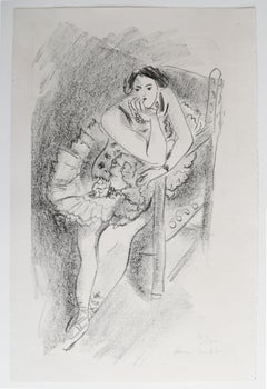 Seated Dancer, from: Ten Dancers - French Ballet Dancer