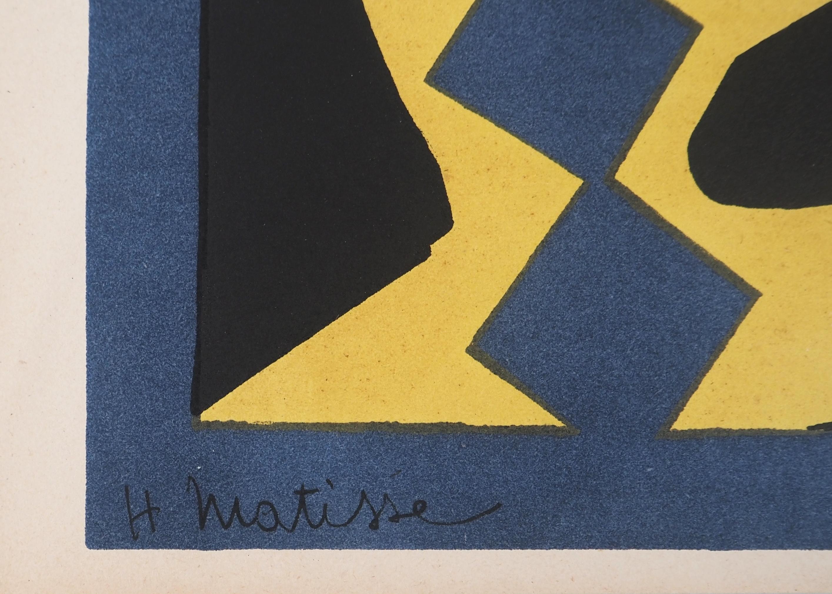 Alghe nel ruscello - Litografia - San Lazzaro 1954 - Print di Henri Matisse