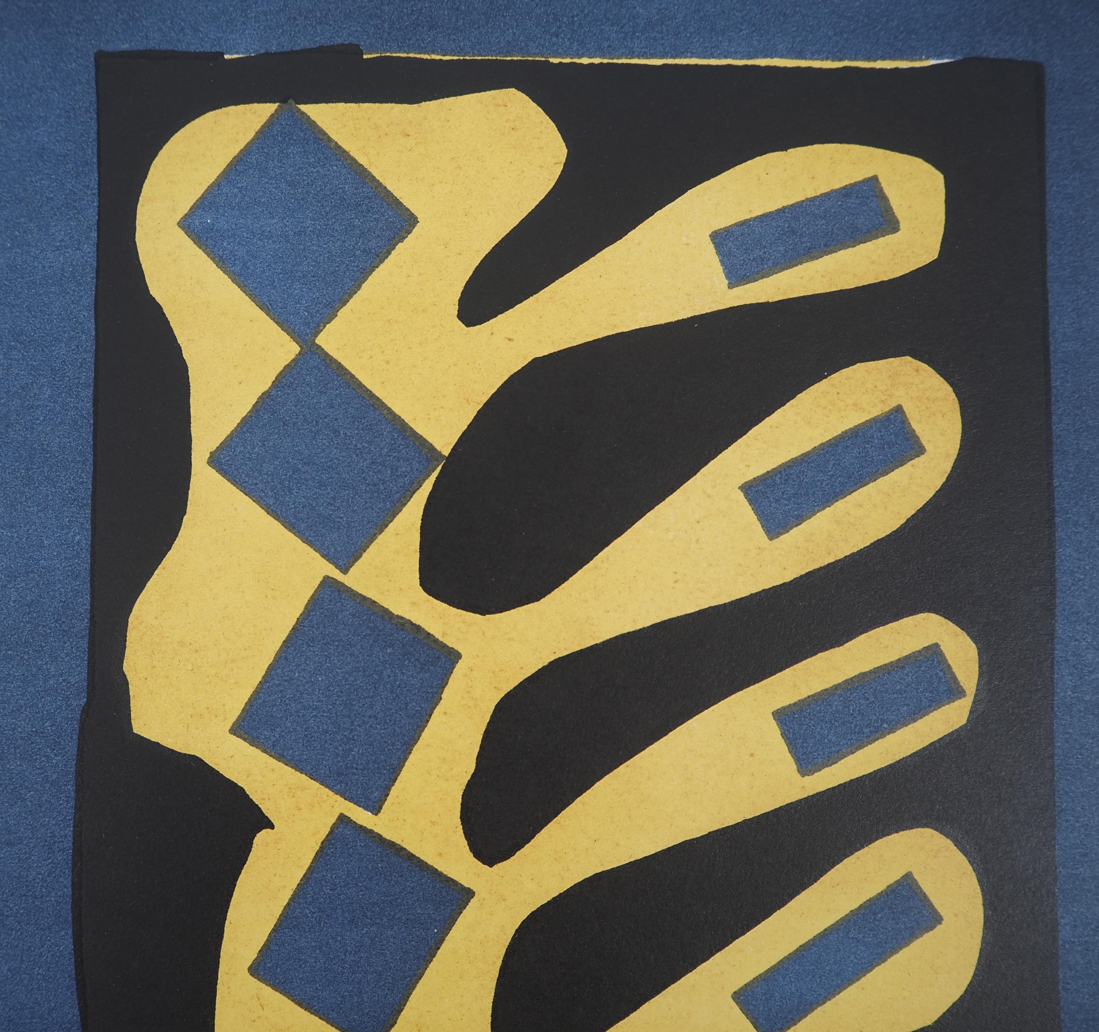 Henri Matisse
Vita sottomarina, 1954

Litografia originale
Firma stampata nella lastra
Su carta leggera 31 x 24 cm (circa 12,5 x 10 pollici)

RIFERIMENTI : Pubblicato da San Lazzaro / XXème Siècle, Parigi nel 1954.

Condizioni molto buone, carta