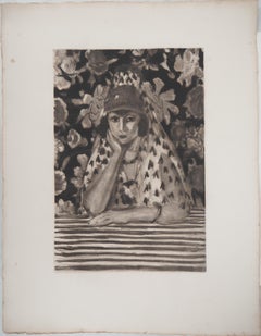 Spanish Woman - Etching (Vollard 1925)
