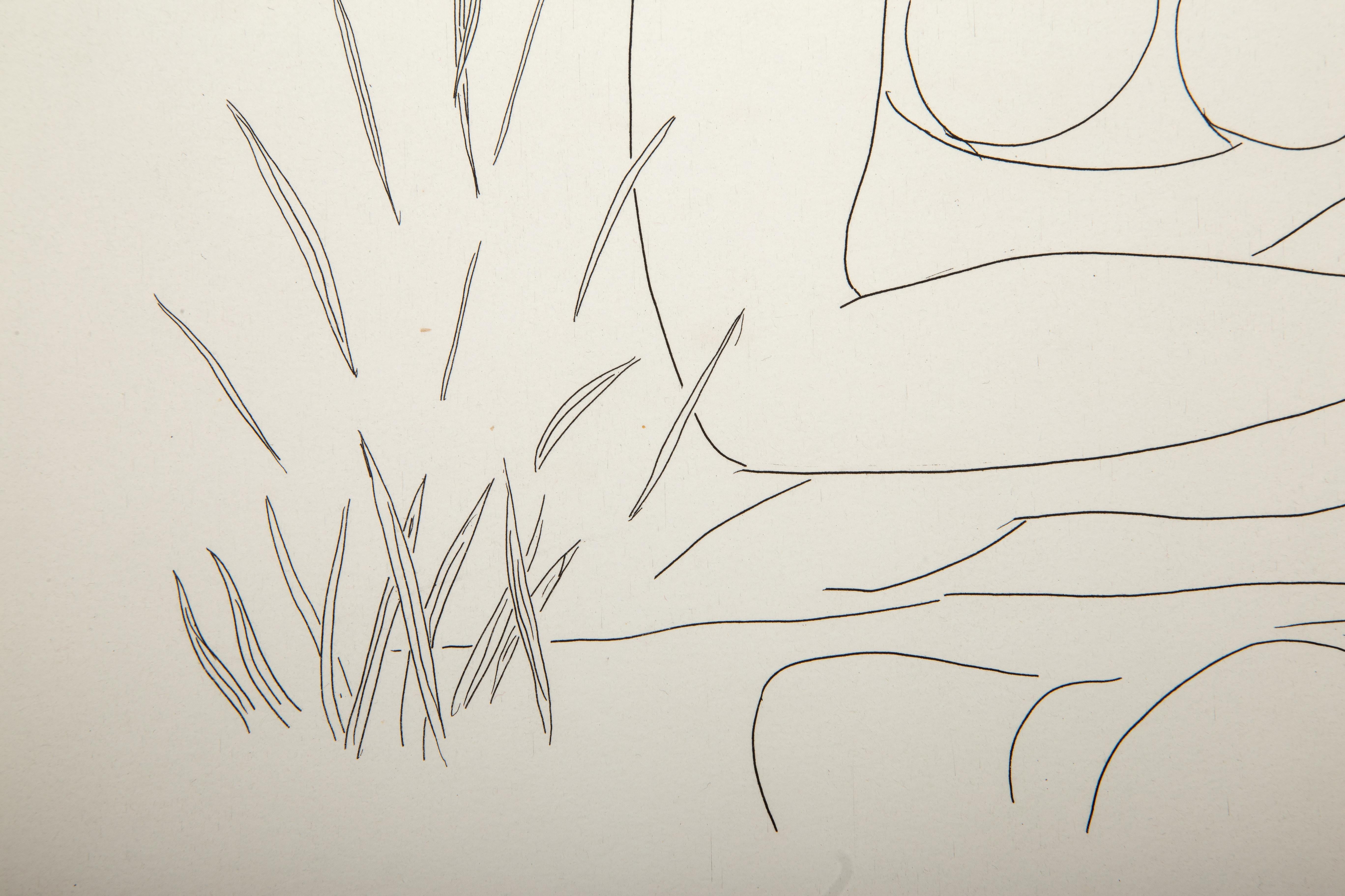 Stephane Mallarme II, gravure moderne d'Henri Matisse en vente 1