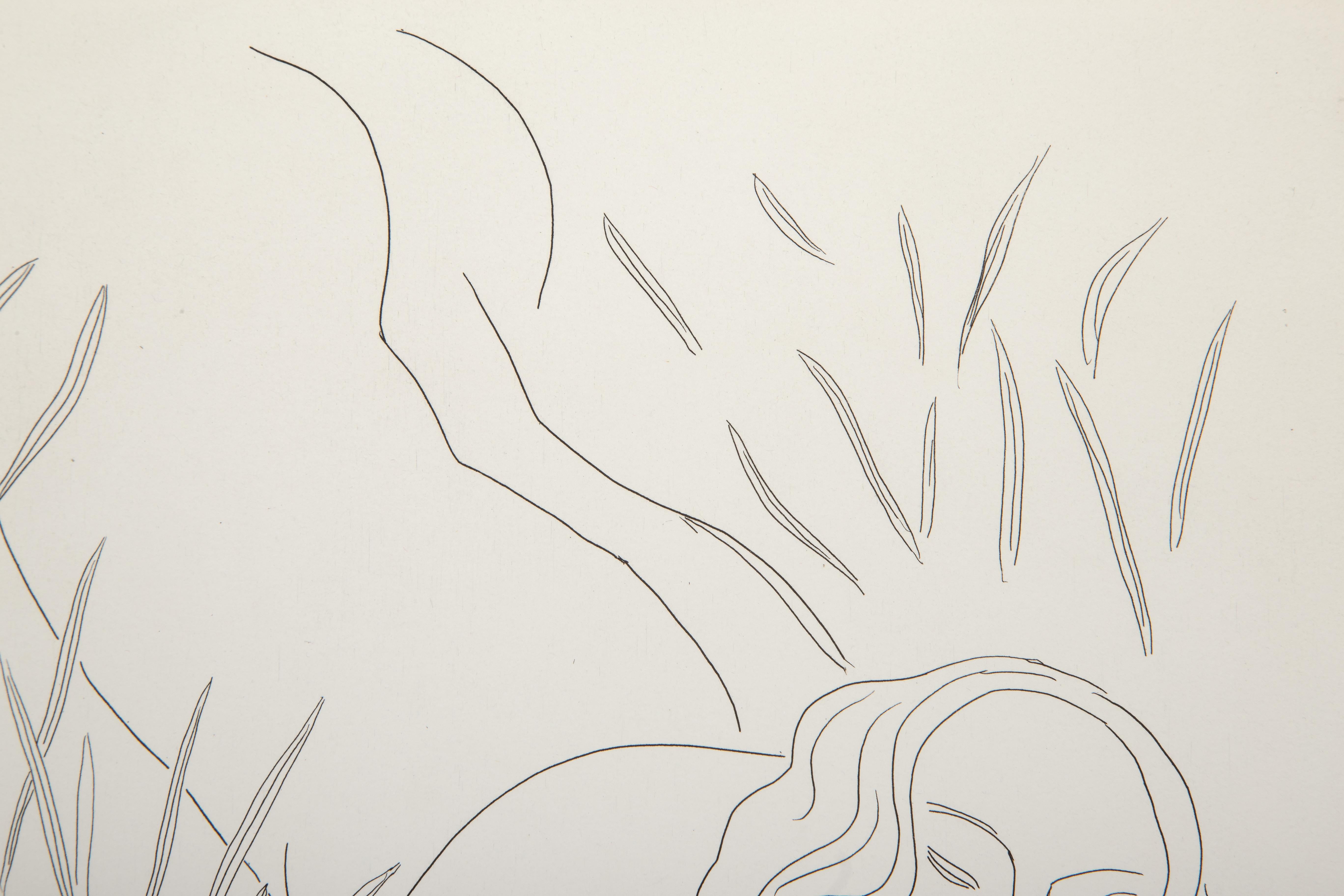 Stephane Mallarme II, gravure moderne d'Henri Matisse en vente 3