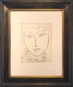 Tête de Femme (frontispiece from Portraits)