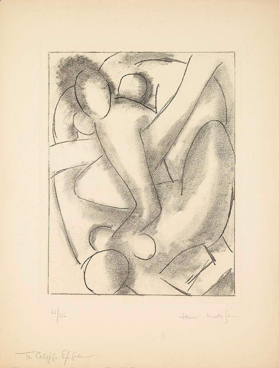 Henri Matisse Figurative Print - The Calypso Episode (Ulysses, PL.201)
