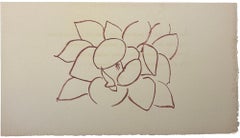 Flower ornament from 'Ronsard. Florilège des Amours' Unframed