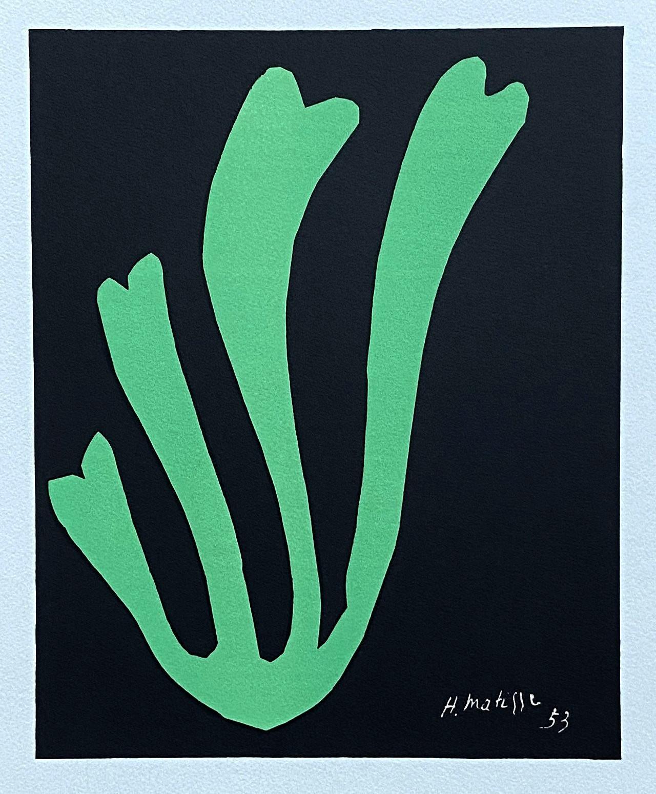 Albero - Litografia firmata sulla lastra - Mourlot 1965 - Print di Henri Matisse