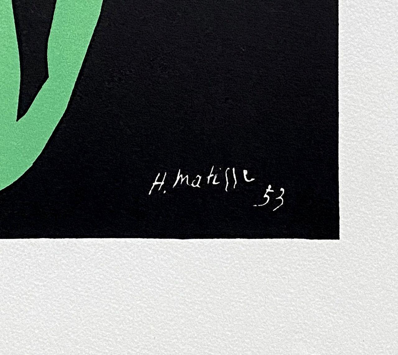 Albero - Litografia firmata sulla lastra - Mourlot 1965 - Print Moderno di Henri Matisse