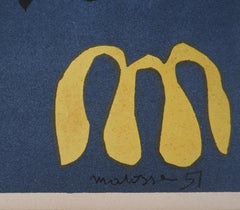 Underwater life - Lithograph - San Lazzaro 1954