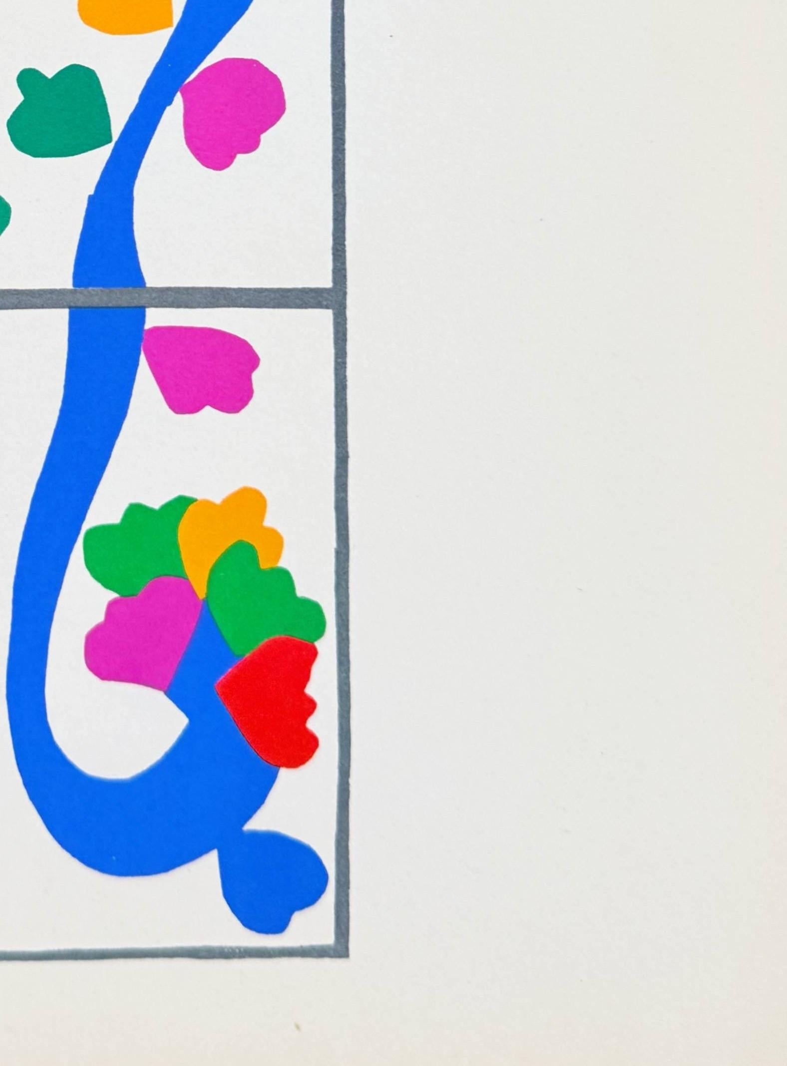 Henri Matisse (1869-1954) - Vigne

Litografia del 1958.

Dimensioni dell'opera: 35,5 x 26,4 cm

Editore: Tériade, Parigi.

Prima edizione originale.

L'opera è in condizioni eccellenti.