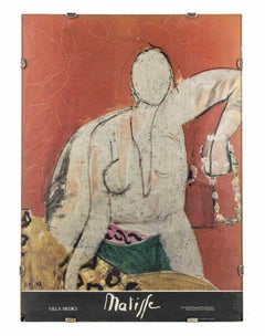 Vintage-Ausstellungsplakat von Matisse – Villa Medici – 1978