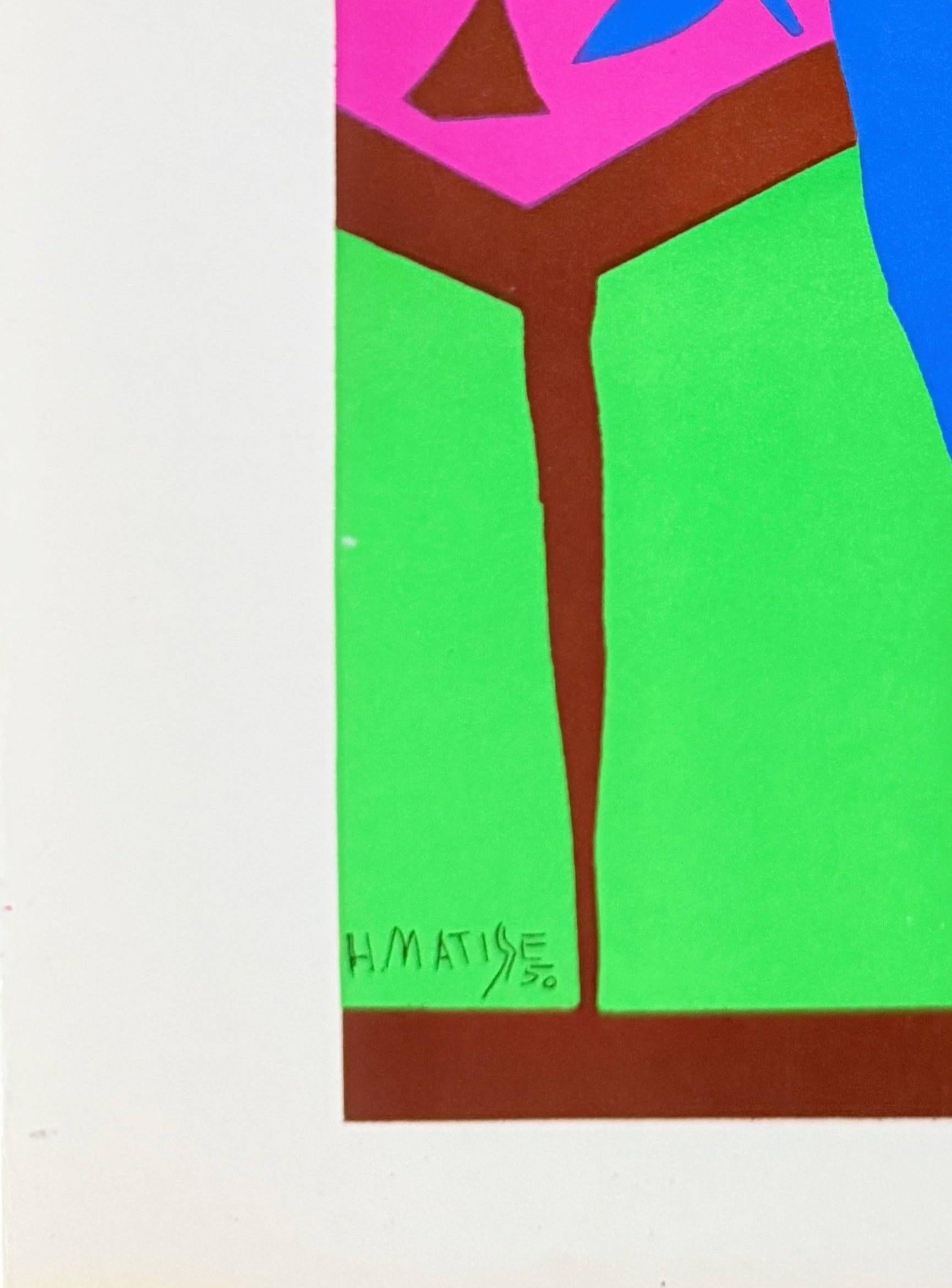 Zulma - Orange Print by Henri Matisse