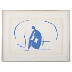 Henri Matisse Supervised Lithograph from His Original Cut Paper Maquette