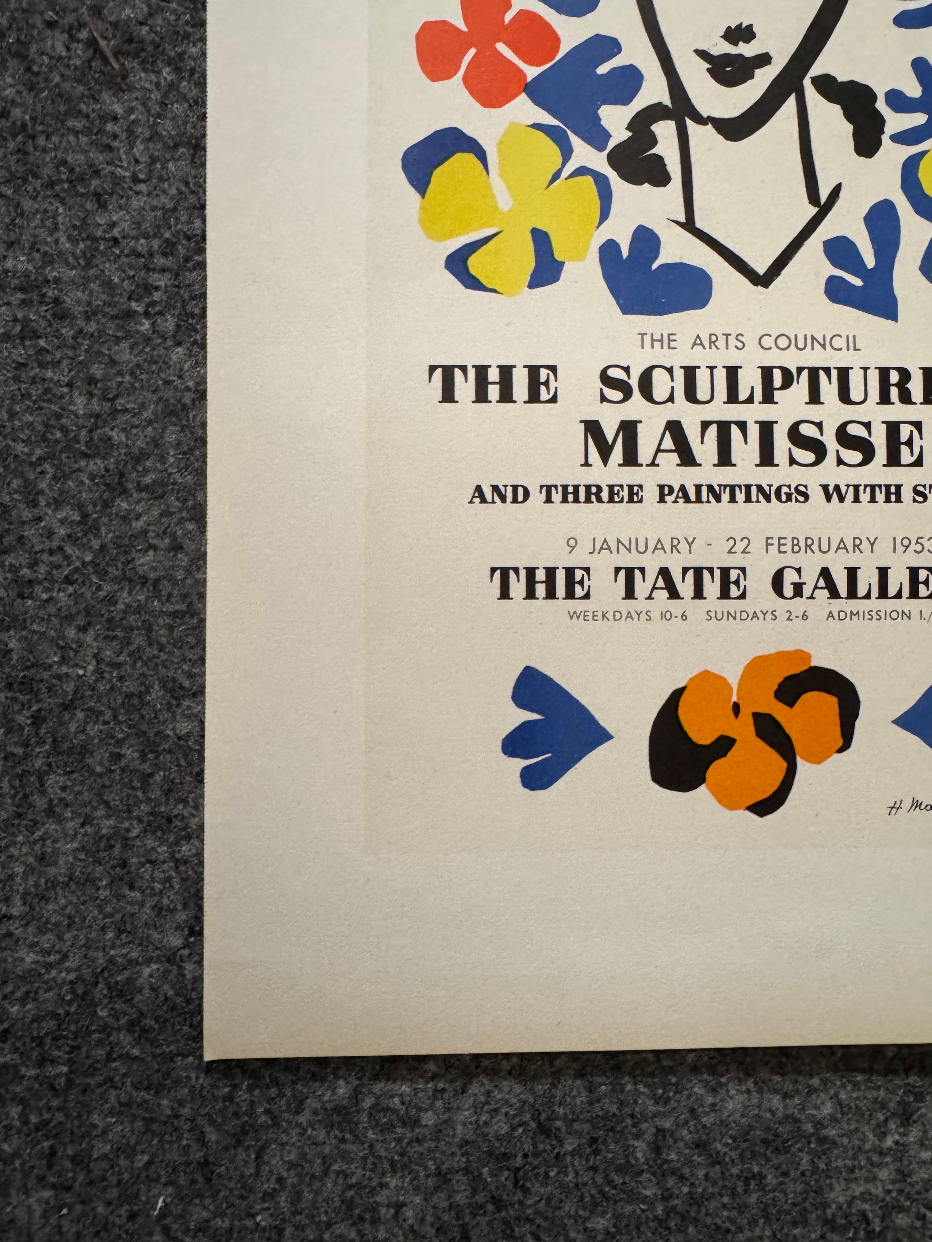 Henri Matisse - La scultura di Matisse, litografia del 1959
Stampato da Mourlot per 