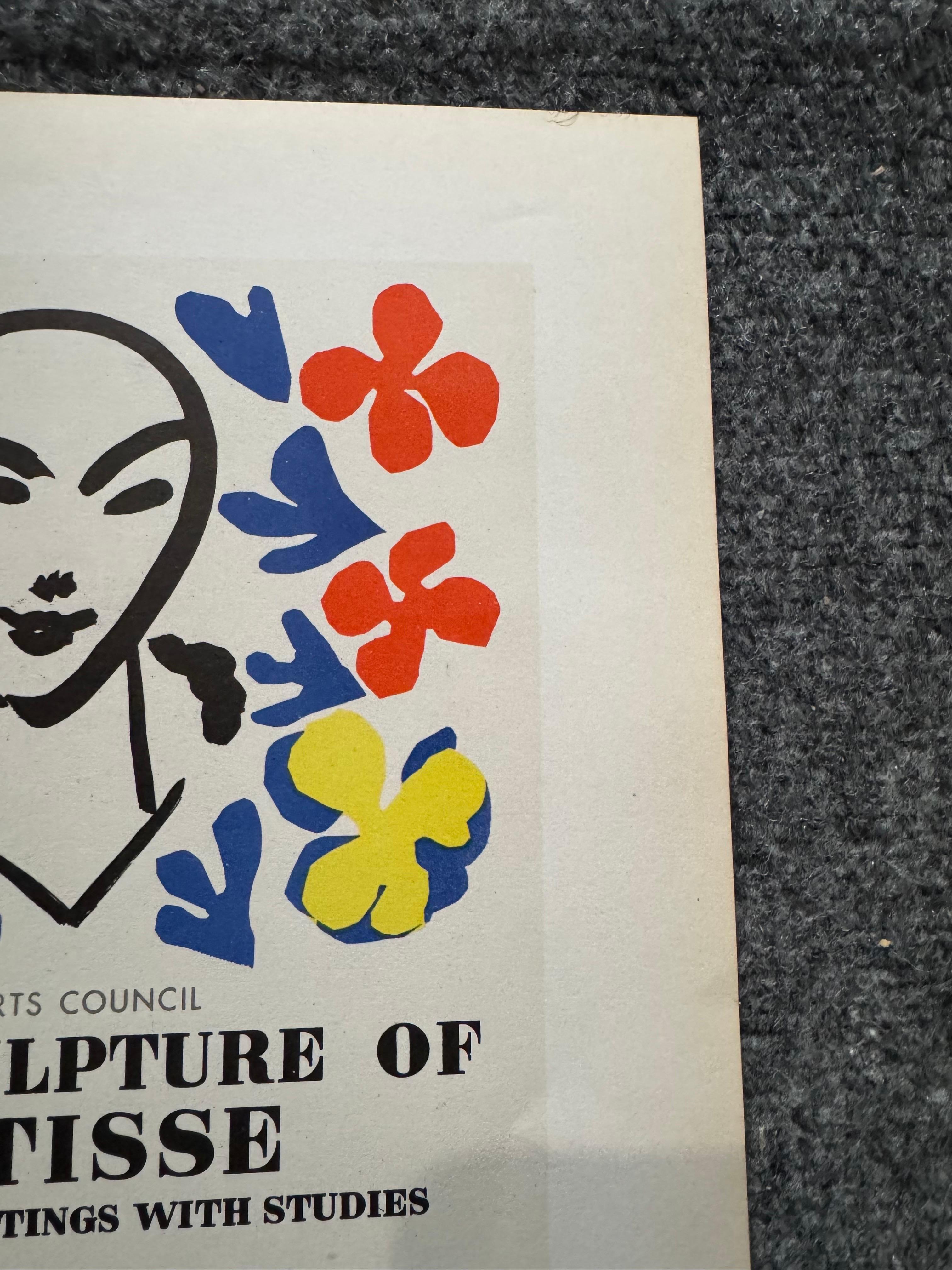 Metà XX secolo HENRY - La scultura di Matisse, 1959 Litografia Stampata da Mourlot in vendita