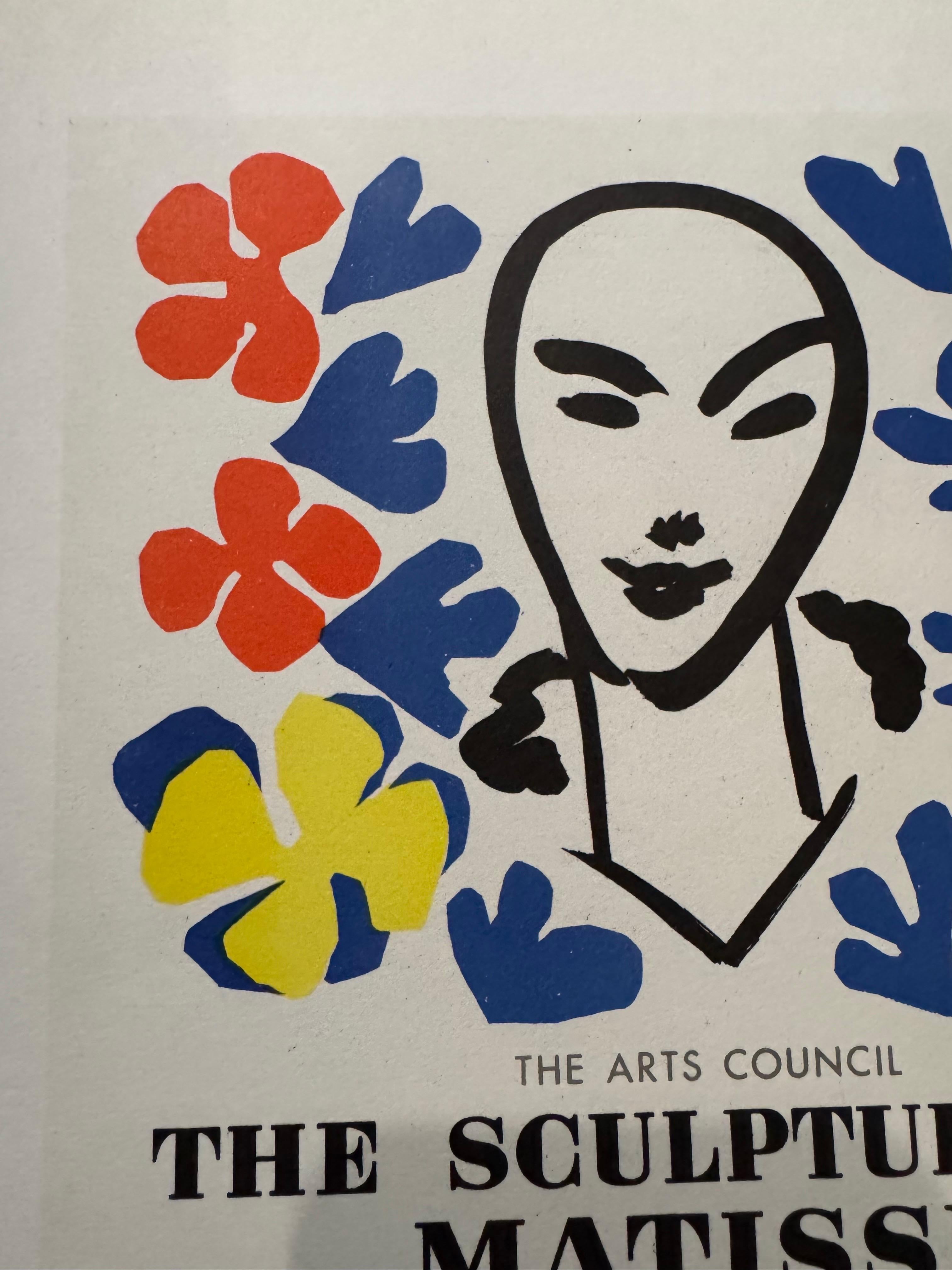 HENRY - La scultura di Matisse, 1959 Litografia Stampata da Mourlot in vendita 1