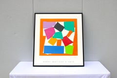 Henri Matisse The Snail (L'escargot) Abstract Screen Print Artwork, Tate Gallery